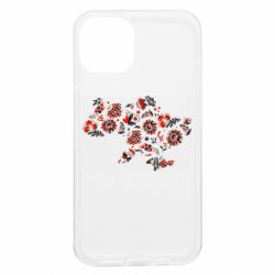Чохол з розділу From Ukraine With Love Візерунок картки України для Apple iPhone 13