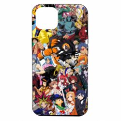 Чехол из раздела Аниме All the heroes of anime для Apple iPhone 14 - FATLINE Чехол из раздела Аниме All the heroes of anime для Apple iPhone 14