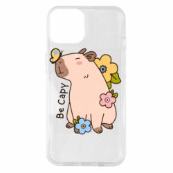 Чехол из раздела Капибара Be Capy для Apple iPhone 14 - FATLINE Чехол из раздела Капибара Be Capy для Apple iPhone 14