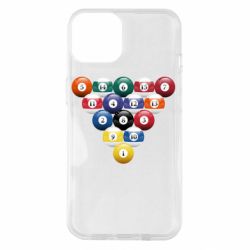 Чехол из раздела Бильярд Бильярдные шары для Apple iPhone 14 - FATLINE Чехол из раздела Бильярд Бильярдные шары для Apple iPhone 14