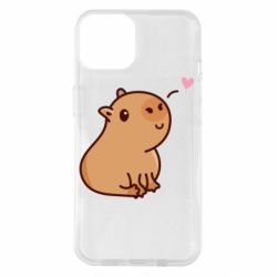 Чехол из раздела Капибара Capybara для Apple iPhone 14 - FATLINE Чехол из раздела Капибара Capybara для Apple iPhone 14