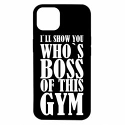 Чохол з розділу Гачімучі I`ll show you who`s boss of this gym для Apple iPhone 14 - FATLINE Чохол з розділу Гачімучі I`ll show you who`s boss of this gym для Apple iPhone 14