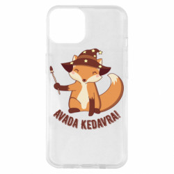 Чехол из раздела magic_forest Лисица - Avada Kedavra! для Apple iPhone 14 - FATLINE Чехол из раздела magic_forest Лисица - Avada Kedavra! для Apple iPhone 14
