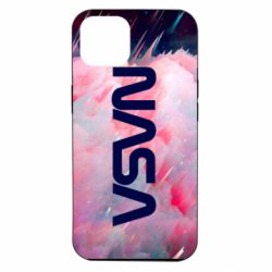 Чехол из раздела Бренды Logo Nasa and space для Apple iPhone 14 - FATLINE Чехол из раздела Бренды Logo Nasa and space для Apple iPhone 14