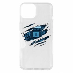 Чохол з розділу Passichnyk Motherboard through the T-Shirt для Apple iPhone 14 - FATLINE Чохол з розділу Passichnyk Motherboard through the T-Shirt для Apple iPhone 14