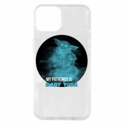Чехол из раздела Мандалорец My patronus is Baby yoda для Apple iPhone 14 - FATLINE Чехол из раздела Мандалорец My patronus is Baby yoda для Apple iPhone 14