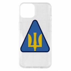 Чехол из раздела Воздушные силы Нарукавный знак воздушных сил Украины для Apple iPhone 14 - FATLINE Чехол из раздела Воздушные силы Нарукавный знак воздушных сил Украины для Apple iPhone 14