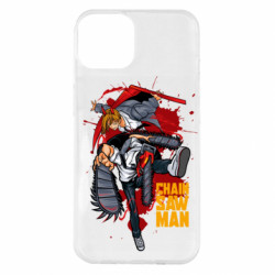 Чехол из раздела Человек-бензопила Denji Chainsaw Man art для Apple iPhone 14 Plus