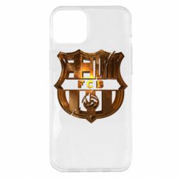 Чехол из раздела Барселона (Barcelona) ФК Барселона gold для Apple iPhone 14 Plus