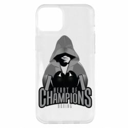 Чехол для iPhone 14 Plus Heart of Champions