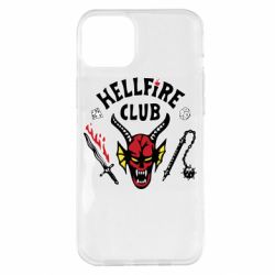 Чехол из раздела Очень странные дела Hellfire club для Apple iPhone 14 Plus - FATLINE Чехол из раздела Очень странные дела Hellfire club для Apple iPhone 14 Plus