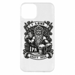 Чехол из раздела Меми солов'їною I love craft beer для Apple iPhone 14 Plus - FATLINE Чехол из раздела Меми солов'їною I love craft beer для Apple iPhone 14 Plus