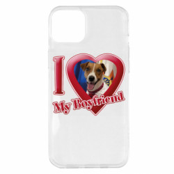 Чехол из раздела Мемы I love my Boyfriend Пес Патрон для Apple iPhone 14 Plus - FATLINE Чехол из раздела Мемы I love my Boyfriend Пес Патрон для Apple iPhone 14 Plus