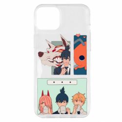 Чехол из раздела Человек-бензопила Команда Аки для Apple iPhone 14 Plus