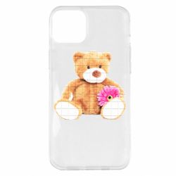 Чехол из раздела Авторские принты Мягкий мишка для Apple iPhone 14 Plus - FATLINE Чехол из раздела Авторские принты Мягкий мишка для Apple iPhone 14 Plus