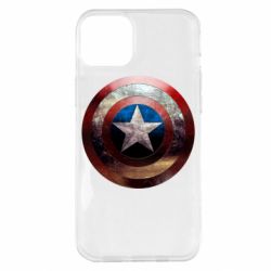 Чохол з розділу MARVEL Потрісканий щит Капітана Америка для Apple iPhone 14 Plus - FATLINE Чохол з розділу MARVEL Потрісканий щит Капітана Америка для Apple iPhone 14 Plus