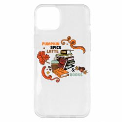 Чехол из раздела Любителям кофе Pumpkin Spice Latte & Books для Apple iPhone 14 Plus