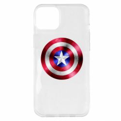 Чохол з розділу MARVEL Щит кепа для Apple iPhone 14 Plus - FATLINE Чохол з розділу MARVEL Щит кепа для Apple iPhone 14 Plus