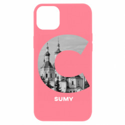 Чехол из раздела Города Украины: Монохром Sumy Black & White для Apple iPhone 14 Plus - FATLINE Чехол из раздела Города Украины: Монохром Sumy Black & White для Apple iPhone 14 Plus