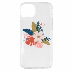 Чехол из раздела Авторские принты Тропические листья для Apple iPhone 14 Plus - FATLINE Чехол из раздела Авторские принты Тропические листья для Apple iPhone 14 Plus