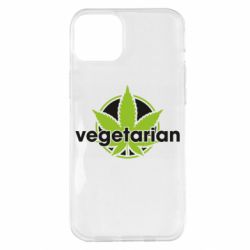 Чехол из раздела Авторские принты Vegetarian hemp для Apple iPhone 14 Plus - FATLINE Чехол из раздела Авторские принты Vegetarian hemp для Apple iPhone 14 Plus