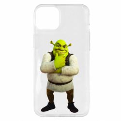 Чехол из раздела Shrek Задумчивый Шрек для Apple iPhone 14 Plus - FATLINE Чехол из раздела Shrek Задумчивый Шрек для Apple iPhone 14 Plus