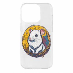 Чехол из раздела Bohdan Myroshnyk Белая крыса для Apple iPhone 14 Pro - FATLINE Чехол из раздела Bohdan Myroshnyk Белая крыса для Apple iPhone 14 Pro