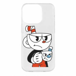 Чехол из раздела Cuphead Cuphead with a mug для Apple iPhone 14 Pro - FATLINE Чехол из раздела Cuphead Cuphead with a mug для Apple iPhone 14 Pro