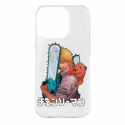 Чехол из раздела Человек-бензопила Денджи и Почита для Apple iPhone 14 Pro