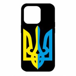 Чехол из раздела Герб України Двокольоровий герб України для Apple iPhone 14 Pro - FATLINE Чехол из раздела Герб України Двокольоровий герб України для Apple iPhone 14 Pro