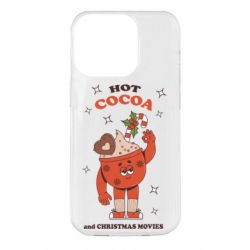 Чехол из раздела Авторские принты Горячее Рождественское какао для Apple iPhone 14 Pro - FATLINE Чехол из раздела Авторские принты Горячее Рождественское какао для Apple iPhone 14 Pro