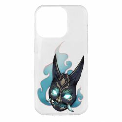 Чехол из раздела Genshin Impact Genshin Impact Xiao's mask для Apple iPhone 14 Pro