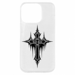 Чехол из раздела Авторские принты Готический крест Lost Soul для Apple iPhone 14 Pro - FATLINE Чехол из раздела Авторские принты Готический крест Lost Soul для Apple iPhone 14 Pro