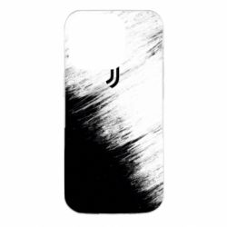 Чехол из раздела Ювентус (Juventus) Juventus black and white для Apple iPhone 14 Pro