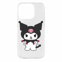 Чехол из раздела Onegai My Melody Куроми. Руки в боки для Apple iPhone 14 Pro - FATLINE Чехол из раздела Onegai My Melody Куроми. Руки в боки для Apple iPhone 14 Pro