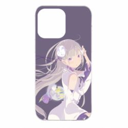 Чехол из раздела Re:Zero. Жизнь с нуля в альтернативном мире Эмилия для Apple iPhone 14 Pro Max - FATLINE Чехол из раздела Re:Zero. Жизнь с нуля в альтернативном мире Эмилия для Apple iPhone 14 Pro Max