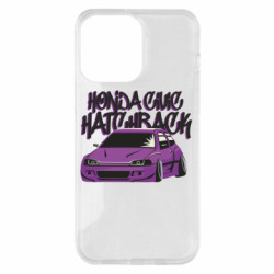 Чехол из раздела Honda Honda civic car для Apple iPhone 14 Pro Max
