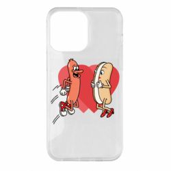 Чехол из раздела 14 Февраля Hot dog love для Apple iPhone 14 Pro Max - FATLINE Чехол из раздела 14 Февраля Hot dog love для Apple iPhone 14 Pro Max