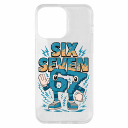 Чехол из раздела Мемы Six Seven 67 для Apple iPhone 14 Pro Max