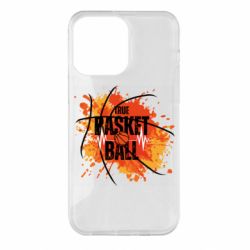 Чехол из раздела Баскетбол Настоящий Баскетбол для Apple iPhone 14 Pro Max