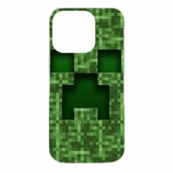 Чехол из раздела Minecraft Minecraft пиксели для Apple iPhone 14 Pro - FATLINE Чехол из раздела Minecraft Minecraft пиксели для Apple iPhone 14 Pro