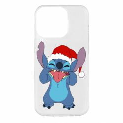 Чехол из раздела Лило и Стич Новогодний Стич для Apple iPhone 14 Pro - FATLINE Чехол из раздела Лило и Стич Новогодний Стич для Apple iPhone 14 Pro