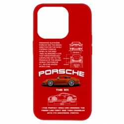Чехол из раздела Автомобилистам Porsche 911 для Apple iPhone 14 Pro - FATLINE Чехол из раздела Автомобилистам Porsche 911 для Apple iPhone 14 Pro