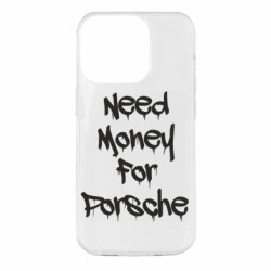 Чехол из раздела Автомобилистам Need money for Porsche для Apple iPhone 14 Pro - FATLINE Чехол из раздела Автомобилистам Need money for Porsche для Apple iPhone 14 Pro