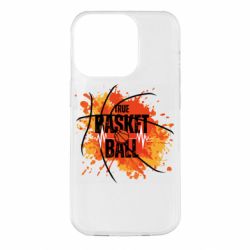 Чехол из раздела Баскетбол Настоящий Баскетбол для Apple iPhone 14 Pro