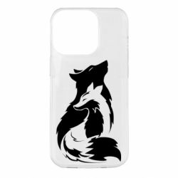 Чехол из раздела Волк Wolf And Fox для Apple iPhone 14 Pro