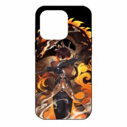 Чехол из раздела Genshin Impact Zhongli Geo Archon Morax для Apple iPhone 14 Pro