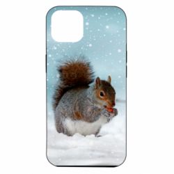 Чехол из раздела Времена года Squirrel with nut для Apple iPhone 14 - FATLINE Чехол из раздела Времена года Squirrel with nut для Apple iPhone 14