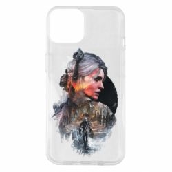 Чохол з розділу Відьмак The Witcher Ciri watercolor для Apple iPhone 14 - FATLINE Чохол з розділу Відьмак The Witcher Ciri watercolor для Apple iPhone 14