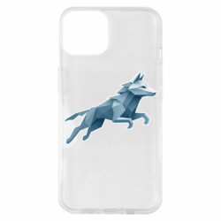Чехол из раздела Волк Волк полигональный для Apple iPhone 14